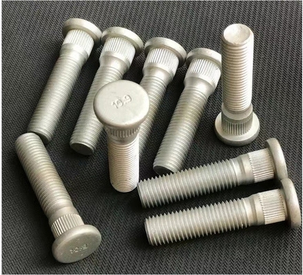 M12 Automotive Fastener Fine Grade 10.9 12.9 Yellow Zinc Thread Wheel Bolts