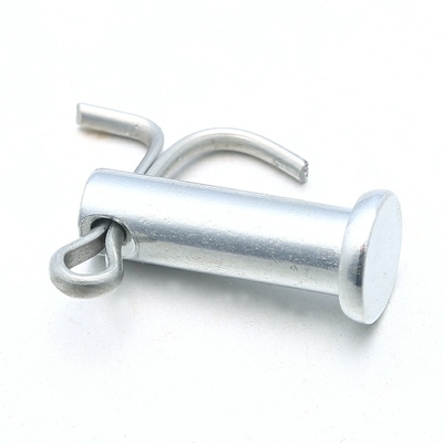Zinc Plated Metal Steel Clevis Rivets And Pins 4.8 Flat Head 3-60mm