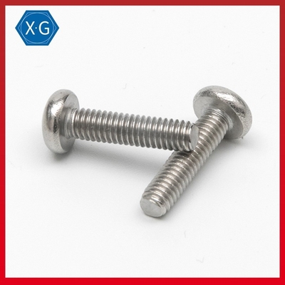 Standard Fasteners Stainless Steel Phillips Oval Head Machine Screws DIN7985