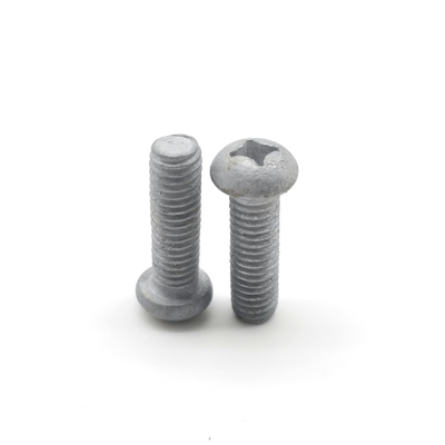Hot Dip Galvanized Steel Machine Screws DIN7985 Cross Recessed Pan Head Machine Screw