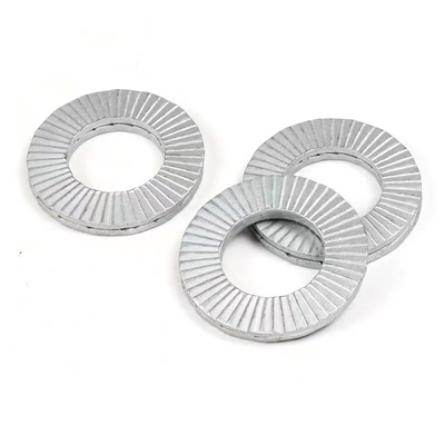 Dacromet  Din 25201 Double Fold Self Wedge Washers For Wind Energy